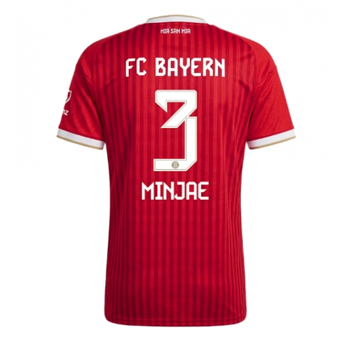 Bayern Munich Kim Min-jae #3 Maglia Gara Casa Repliche 2026-27 Donna Maniche Corte Bayern Munich Kim Min-jae #3 Maglia Gara Casa Repliche 2026-27 Donna Maniche Corte
